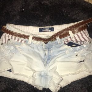 Jean shorts